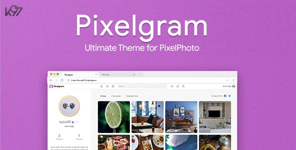 Source Code Pixelgram – The Ultimate PixelPhoto Theme 1.6