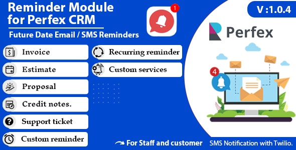 Source Code Reminder module for Perfex CRM 1.0.4