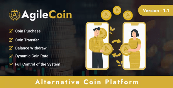 Source Code AgileCoin – Alternative Coin Platform 1.2