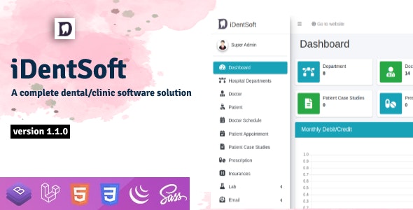 Source Code iDentSoft – Dental / Clinic Software Solution