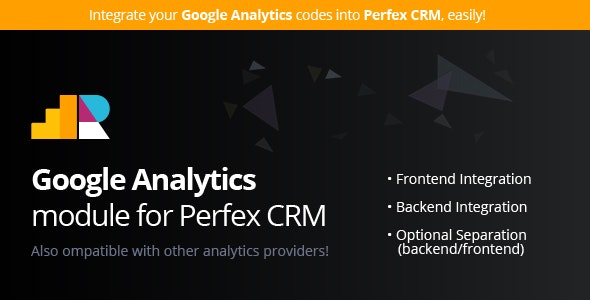 Source Code Google Analytics module for Perfex CRM 1.1