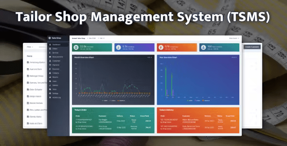 Source Code Tailor Shop Management System (TSMS) 1.5.1