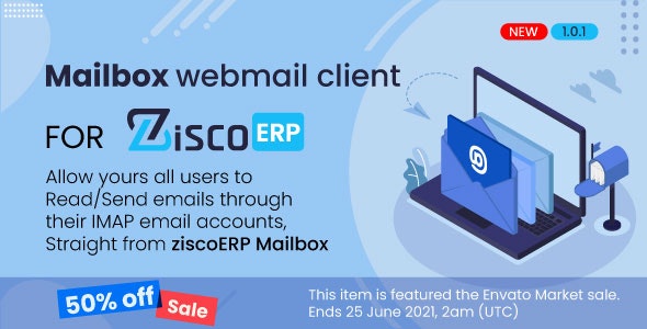 Source Code Mailbox – e-mail client for ZiscoERP