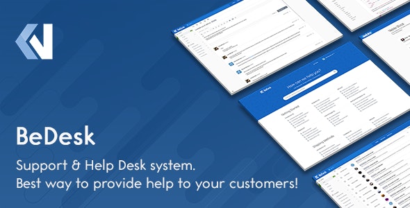 Source Code BeDesk – Customer Support Software & Helpdesk Ticketing System