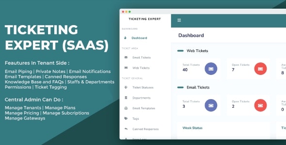 Source Code Ticketing Expert – SaaS based Ticketing System 1.1.0