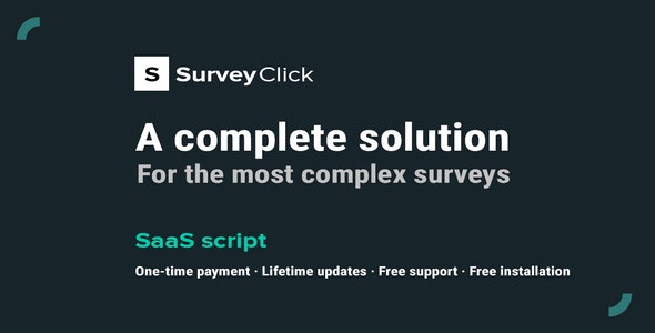 Source Code SurveyClick – SaaS Survey Builder