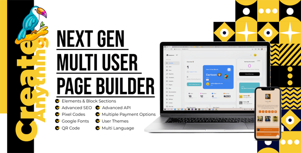 Source Code Rio Pages – Next Gen Multi User Page Builder 2.4 [Extended Version]