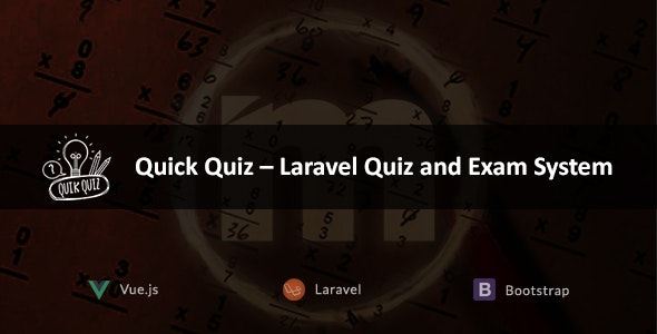 Source Code Quick Quiz – Laravel Quiz and Exam System  2.4