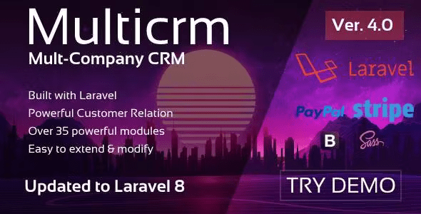 Source Code Multicrm – Multipurpose Laravel CRM