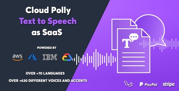 Source Code Cloud Polly – Ultimate Text to Speech as SaaS 1.6