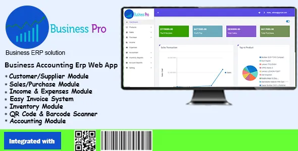 Source Code Business Pro – Accounting amp; Inventory / Product / Shop / Company Management