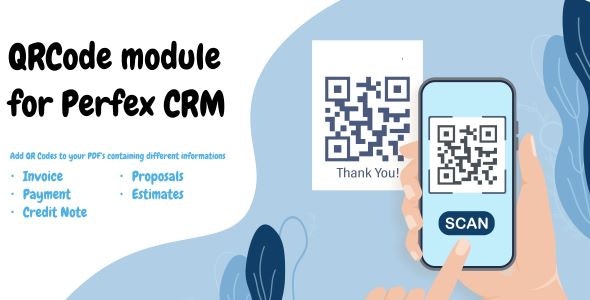 Source Code QR Code addon module for Perfex CRM 1.0.2