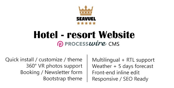 Source Code SeaVuel | Multilingual – Hotel website with CMS | Bootstrap 4 theme 2.1.2