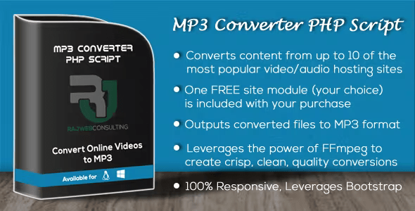 Source Code MP3 Converter PHP Script