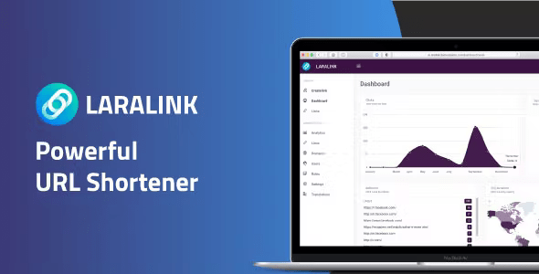 Source Code Laralink – Powerful URL Shortener