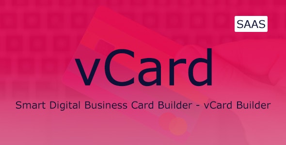 Source Code vCard – Digital Business Card Builder SaaS 2.9