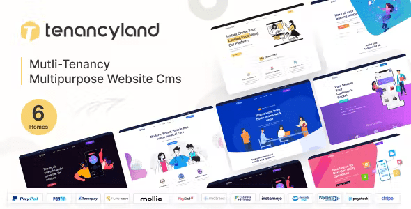 Source Code TenancyLand – Multi-Tenancy Multipurpose Website CMS 1.1.0