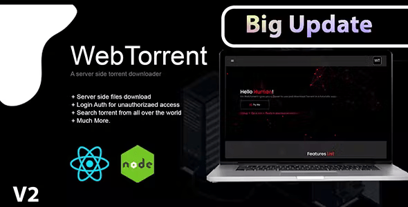 Source Code WebTorrent – A Server Side Torrent Downlaoder