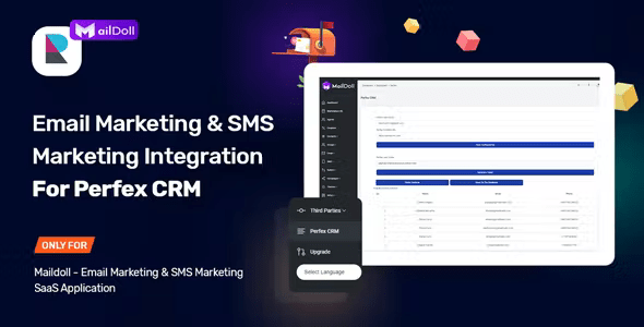 Source Code Email Marketing & SMS Marketing Integration For Perfex CRM