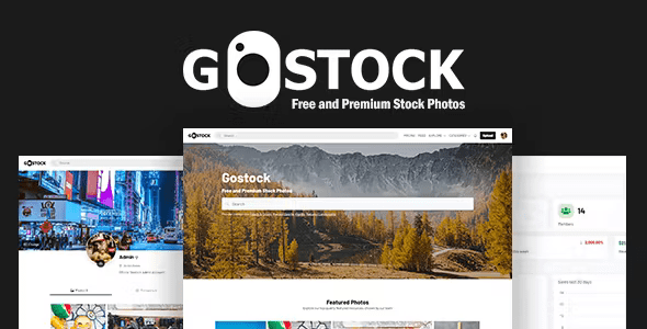 Source Code GoStock – Free and Premium Stock Photos Script 4.5