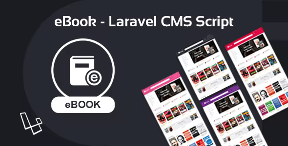 Source Code eBook – Laravel CMS Script