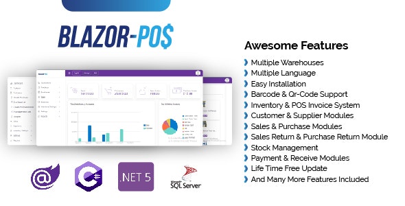 Source Code Blazor Pos – Advance Inventory and Sales Management System