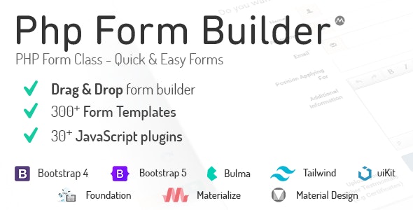 Source Code PHP Form Builder