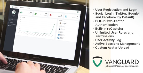Source Code Vanguard – Advanced PHP Login and User Management