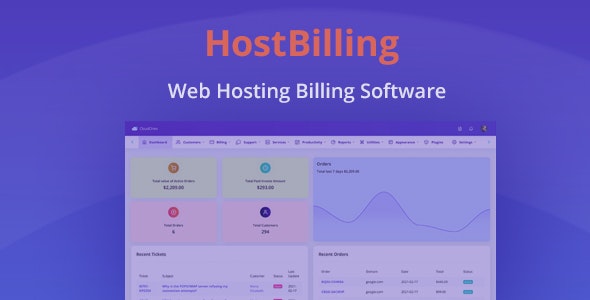 Source Code HostBilling – Web Hosting Billing & Automation Software