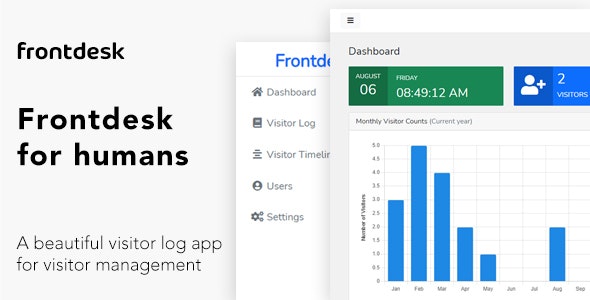 Source Code Frontdesk – Visitor Management System 4.0