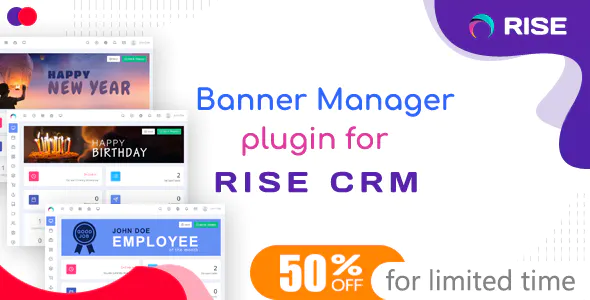 Source Code Banner Manager for RISE CRM 1.1