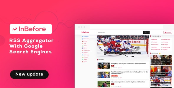 Source Code InBefore – News Aggregator with Search Engine