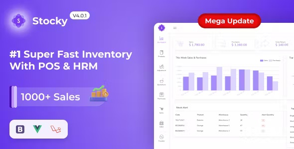 Source Code Stocky – Ultimate Inventory Management with POS  HRM 4.0.5