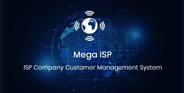 Source Code Mega ISP – ISP Company Customer Management CMS