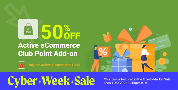 Source Code Active eCommerce Club Point Add-on 1.7