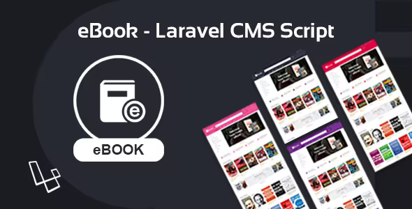 Source Code eBook – Laravel CMS Script 2.1.0