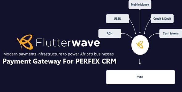 Source Code Flutterwave Payment Gateway for Perfex CRM