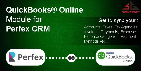 Source Code QuickBooks® Online Module for Perfex CRM – Real Time and Scheduled Synchronization 1.0.6