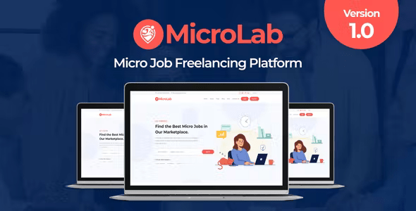 Source Code MicroLab – Micro Job Freelancing Platform 2.0