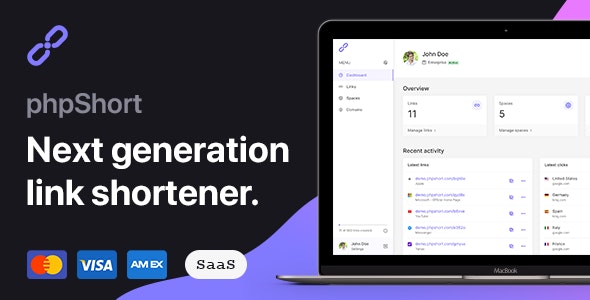 Source Code phpShort – URL Shortener Platform 5.0.0