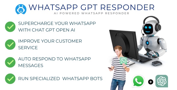 Source Code GPT Whatsapp Responder | Whatsapp GPT Bot