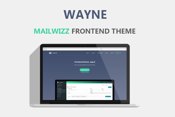 Source Code Wayne Mailwizz Frontend Theme