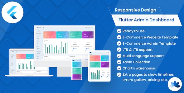 Source Code Flutter Admin Panel