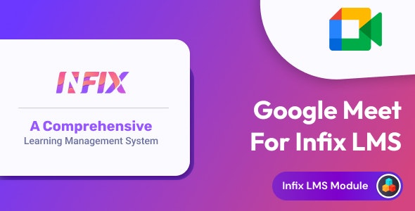 Share Code Google Meet add-on | Infix LMS Laravel Learning Management System