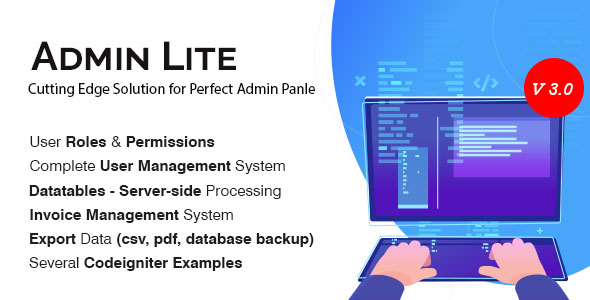 Share Code Admin Lite – PHP Admin Panel + User Management