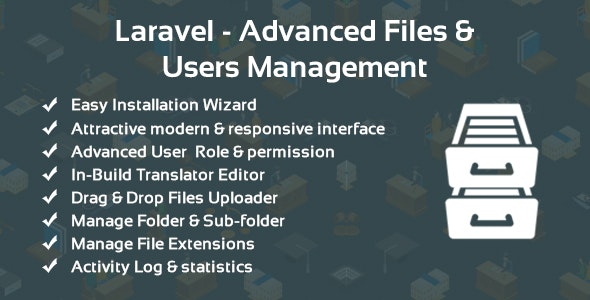 Laravel – Advanced Files & Users Management