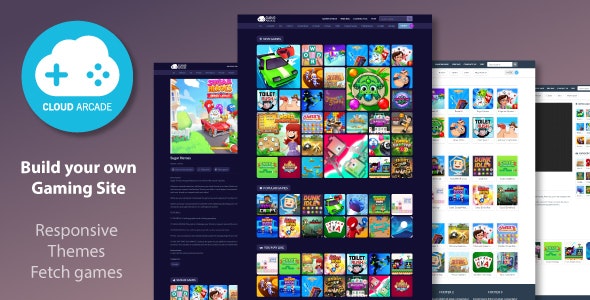 CloudArcade – HTML5 / Web Game Portal CMS