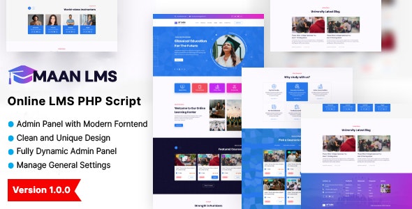 MAAN LMS- Online Learning Management Systems