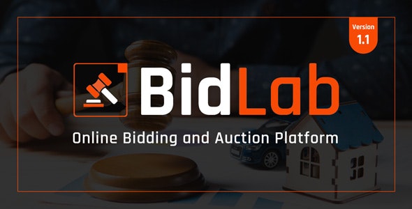 BidLab – Online Bidding & Auction Platform 1.1