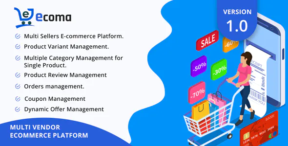 Ecoma – Multivendor Ecommerce Shopping Platform